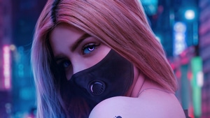 Neon, Cyberpunk, Artist, Artwork, Digital Art, 4K wallpaper