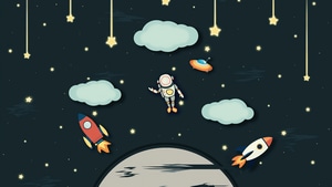 Astronaut, Space, Artist, Artwork, Digital Art, 4K wallpaper