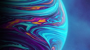 Planet, Space, Artist, Artwork, Digital Universe, 4K wallpaper