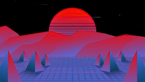 Retrowave, Synthwave, Artist, Artwork, Digital Art, 4K wallpaper