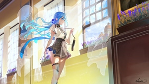 Anime Girl, Anime, Artist, Artwork, Digital Art, 4K wallpaper