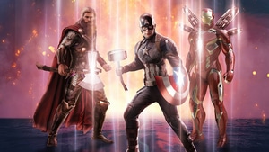 Avengers Endgame, Thor, Captain America, Iron Man, Superheroes, Artist, Artwork, Digital Art, Behance, 4K wallpaper