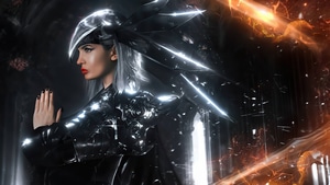 Scifi, Warrior, Artist, Artwork, Digital Art, 4K wallpaper