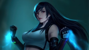Tifa Lockhart, Final Fantasy, Games, Artstation, 4K wallpaper
