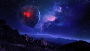 Digital Universe, Space, Planet, Artist, Artwork, Digital Art, 4K wallpaper