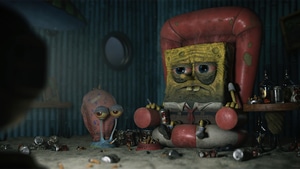 Spongebob, Cartoons, Artist, Artstation, 4K wallpaper