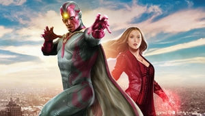 Wanda Vision, Vision, Scarlet Witch, Tv Shows, Poster, Artstation, 4K wallpaper