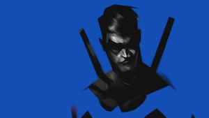 Nightwing, Superheroes, Artist, Artwork, Digital Art, Minimalism, Minimalist, Artstation, 4K wallpaper