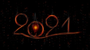 Happy New Year 2021, Happy New Year, Celebrations, Christmas, 4K wallpaper