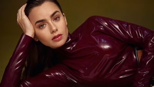 Lily Collins, Girls, Celebrities, Model, Photoshoot, 4K wallpaper