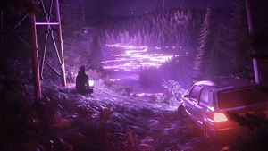 Alone, Artist, Artwork, Digital Art, Synthwave, Neon, 4K wallpaper