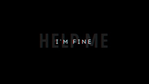 Typography, Dark, Black, 4K wallpaper