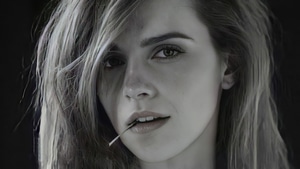 Emma Watson, Celebrities, Girls, Monochrome, Black And White, 4K wallpaper