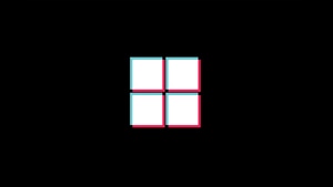Windows 10, Windows, Computer, Logo, Dark, Black, Minimalism, Minimalist, 4K wallpaper