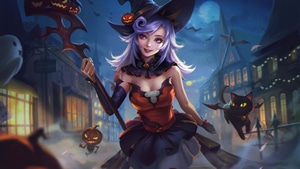 Witch, Halloween, Artist, Artwork, Digital Art, Artstation, 4K wallpaper
