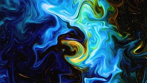 Digital paint, Abstract background, 4K wallpaper