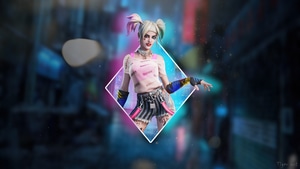 Harley Quinn, Fortnite, Games, Artist, Artwork, Digital Art, 4K wallpaper