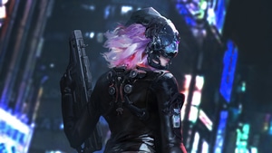Scifi, Cyberpunk, Artist, Artwork, Digital Art, Artstation, 4K wallpaper