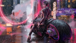 Cyberpunk, Scifi, Artist, Artwork, Digital Art, 4K wallpaper