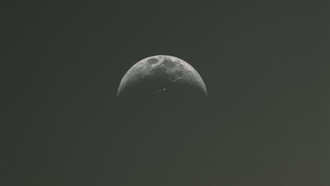 Space X, Space, Moon, Minimalism, Minimalist, Dark, 4K wallpaper