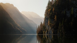 Lake, Nature, Germany, 4K wallpaper