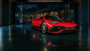 Mercedes-AMG ONE, Red cars, Plug-In Hybrid, Hybrid sports car, 4K wallpaper