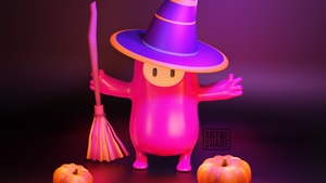 Fall Guys, Games, Ps4 Games, Pc Games, 2021 Games, Artstation, 4K wallpaper