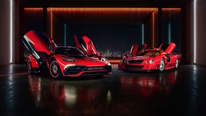 Mercedes-AMG ONE, Red cars, Plug-In Hybrid, Sports cars, 4K wallpaper