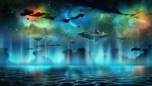 Island, Artist, Artwork, Digital Art, Deviantart, 4K wallpaper