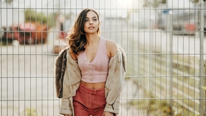 Fence, Girls, Model, 4K wallpaper