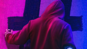 Hoodie, Artist, Artwork, Digital Art, 4K wallpaper