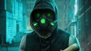 Hoodie, Mask, Artist, Artwork, Digital Art, 4K wallpaper