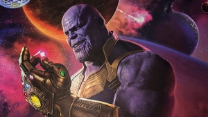 Thanos, Superheroes, Artwork, 4K wallpaper