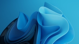 Blue aesthetic, Abstract background, 4K wallpaper