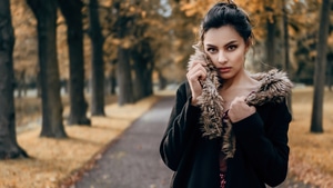 Girls, Model, Autumn, Photography, 4K wallpaper