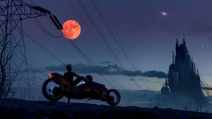 Artist, Artwork, Cyberpunk, Biker, 4K wallpaper