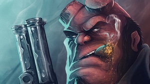 Hellboy, Superheroes, Artwork, Artist, Behance, 4K wallpaper