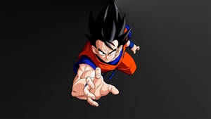 Goku, Dragon Ball Super, Anime, Dragon Ball, Dark, Black, 4K wallpaper