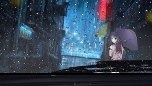 Anime Girl, Anime, Artist, Artwork, Digital Art, Rain, 4K wallpaper