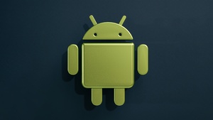 3D, Android robot, Metallic, Logo, 4K wallpaper