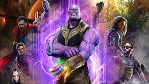 Thanos, Avengers, Superheroes, Artwork, 4K wallpaper