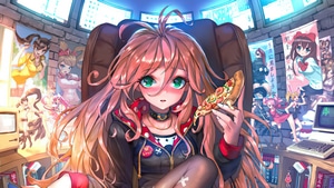 Anime Girl, Anime, Artist, Artwork, Digital Art, Artstation, 4K wallpaper