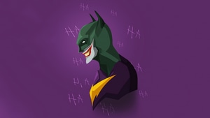 Joker, Batman, Superheroes, Minimalism, Minimalist, Artist, Artwork, Digital Art, 4K wallpaper
