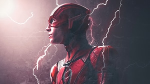 Flash, Superheroes, Artwork, Ezra Miller, 4K wallpaper