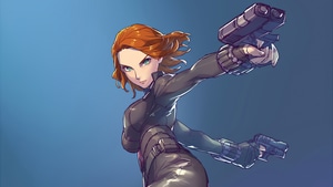 Black Widow, Superheroes, Artwork, Artist, Artstation, 4K wallpaper