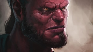 Hellboy, Superheroes, Artwork, Artist, Artstation, 4K wallpaper