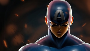 Captain America, Superheroes, Artwork, Artist, Artstation, 4K wallpaper
