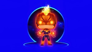 Captain Marvel, Superheroes, Artwork, 4K wallpaper
