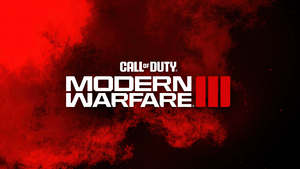 Call of Duty: Modern Warfare 3, Logo, 2023 Games, PlayStation 4, Xbox One, PlayStation 5, Xbox Series X and Series S, PC Games, 4K wallpaper