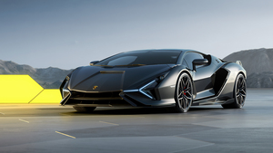 Lamborghini Sián FKP 37, CGI, 4K wallpaper